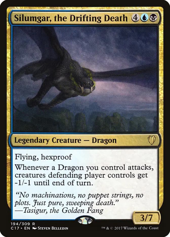 Card image of Silumgar, the Drifting Death