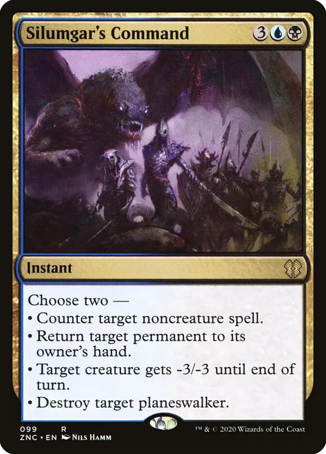Card image of Silumgar's Command