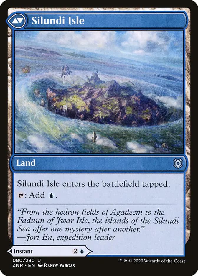 Card image of Silundi Vision / Silundi Isle