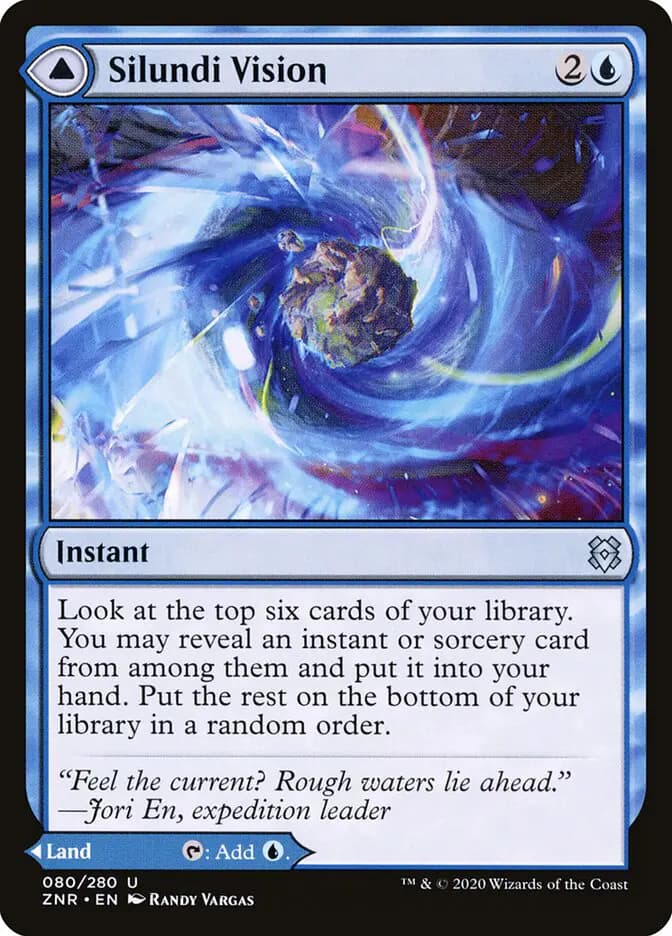Card image of Silundi Vision / Silundi Isle