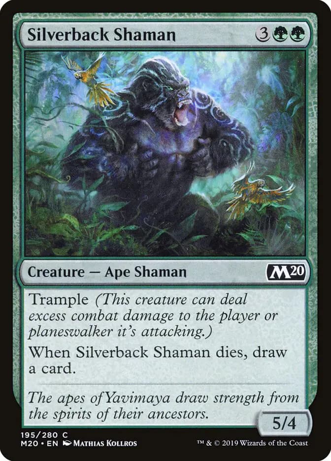 Card image of Silverback Shaman