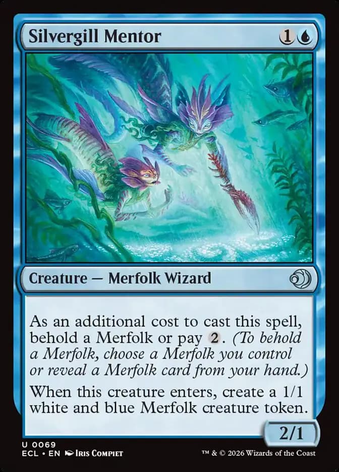 Card image of Silvergill Mentor