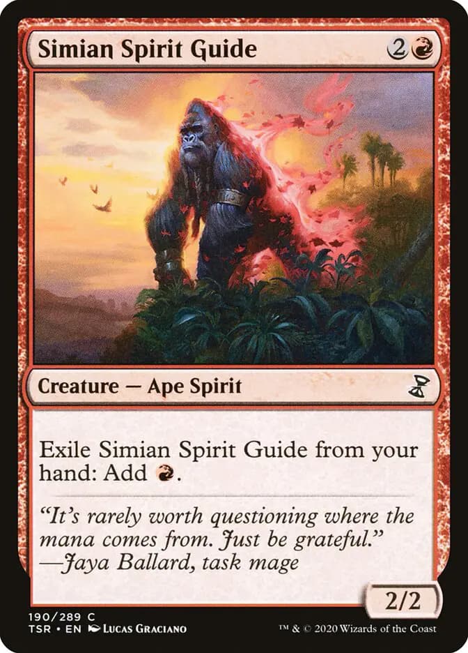 Card image of Simian Spirit Guide