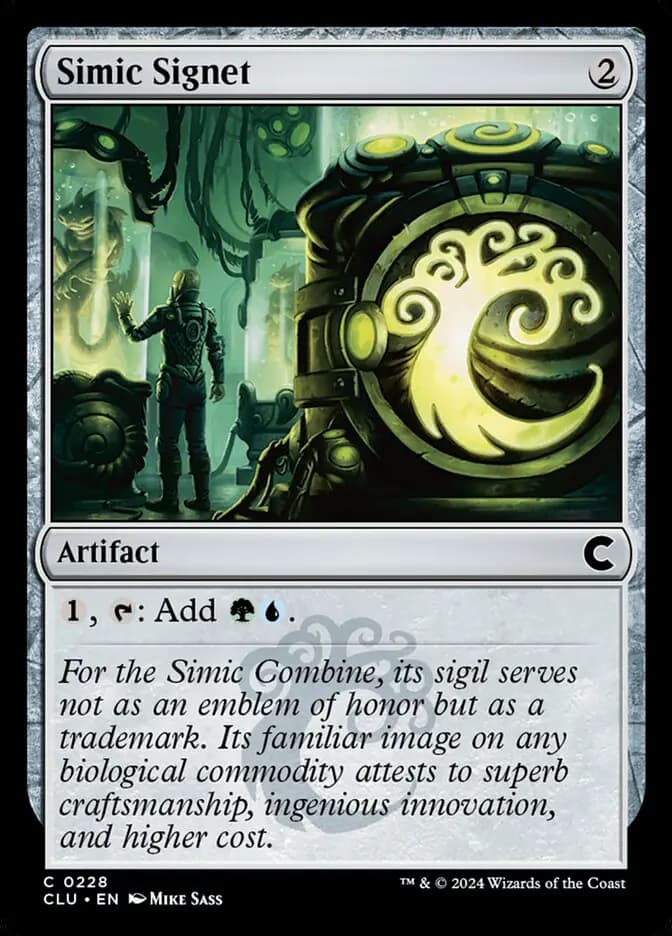 Card image of Simic Signet