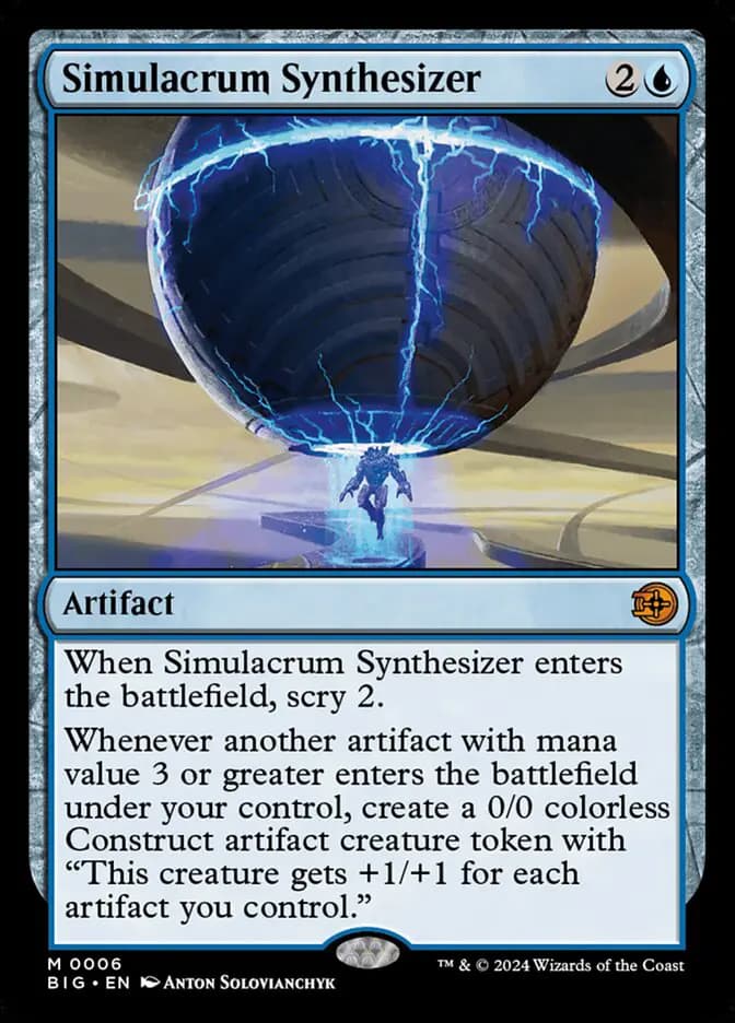 Card image of Simulacrum Synthesizer