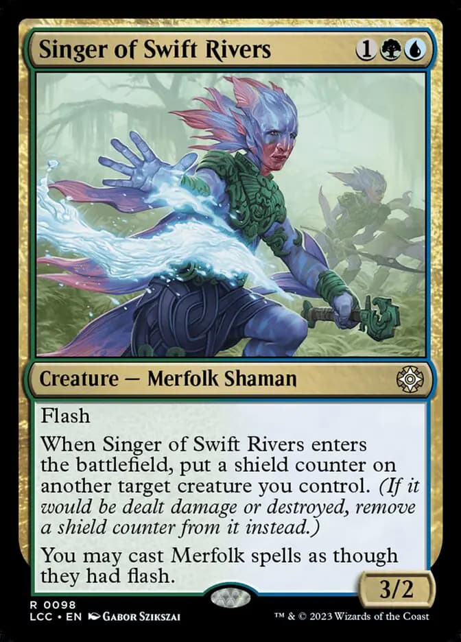 Card image of Singer of Swift Rivers