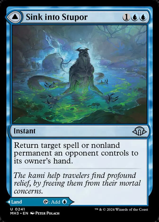 Card image of Sink into Stupor / Soporific Springs