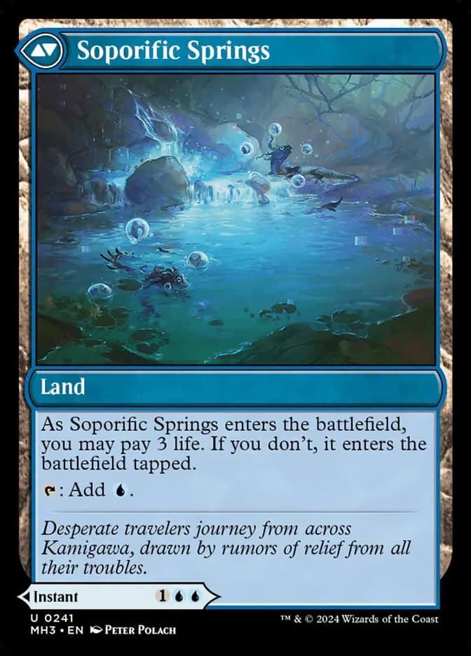 Card image of Sink into Stupor / Soporific Springs