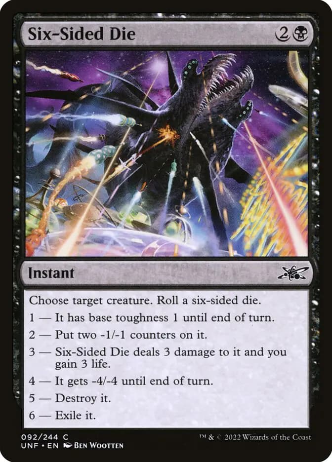 Card image of Six-Sided Die