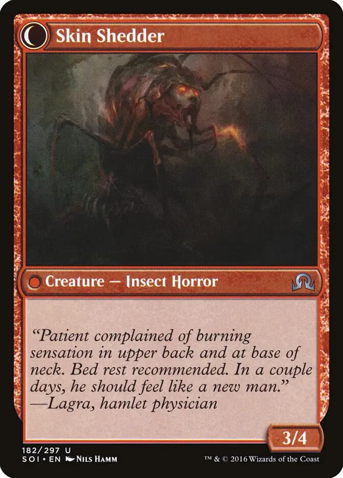 Card image of Skin Invasion / Skin Shedder