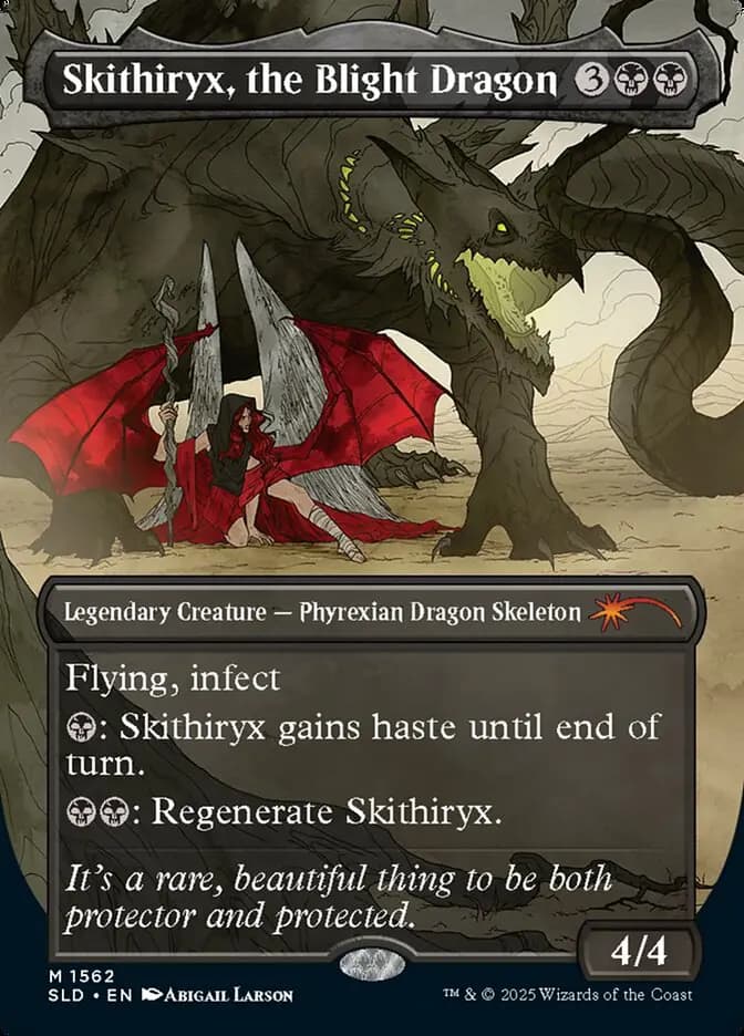 Card image of Skithiryx, the Blight Dragon
