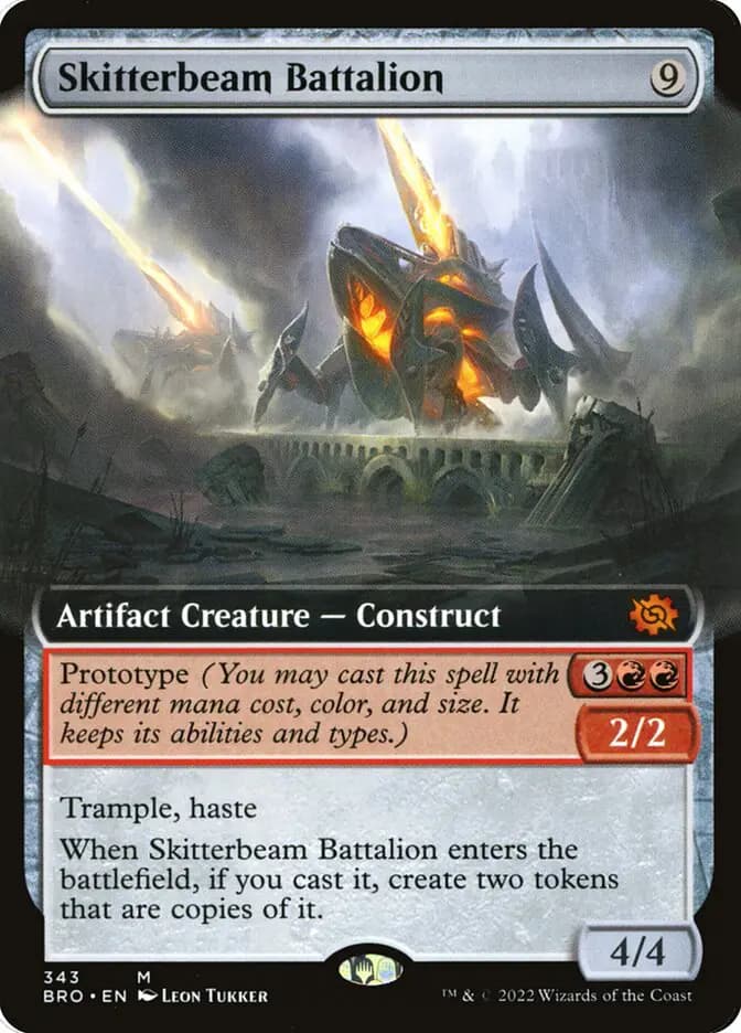 Card image of Skitterbeam Battalion