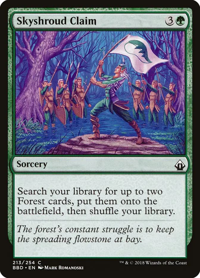 Card image of Skyshroud Claim