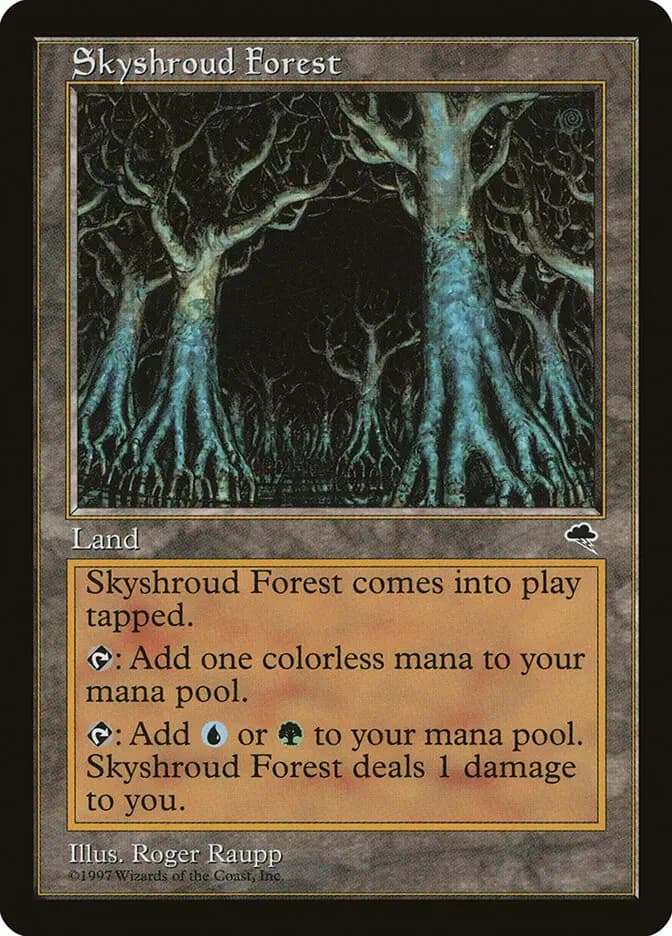Card image of Skyshroud Forest