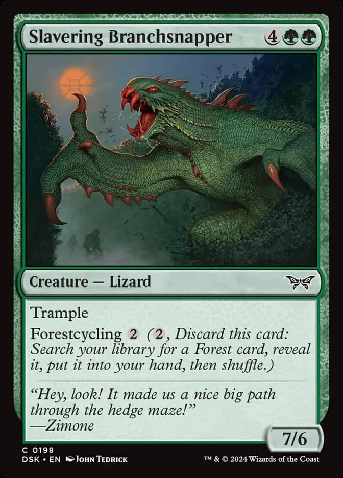 Card image of Slavering Branchsnapper