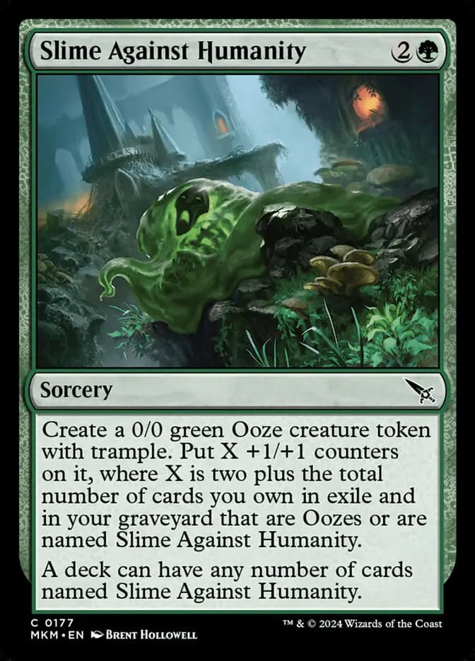 Card image of Slime Against Humanity