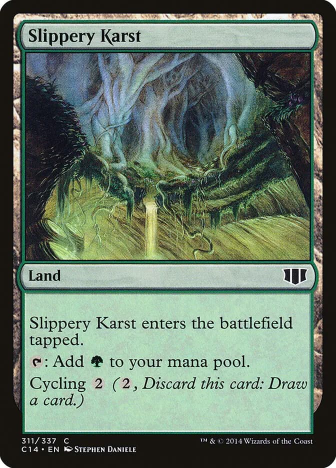 Card image of Slippery Karst