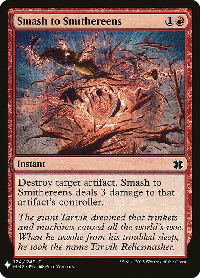 Card image of Smash to Smithereens