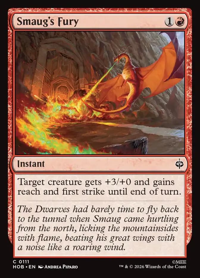 Card image of Smaug's Fury