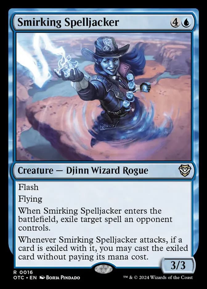 Card image of Smirking Spelljacker