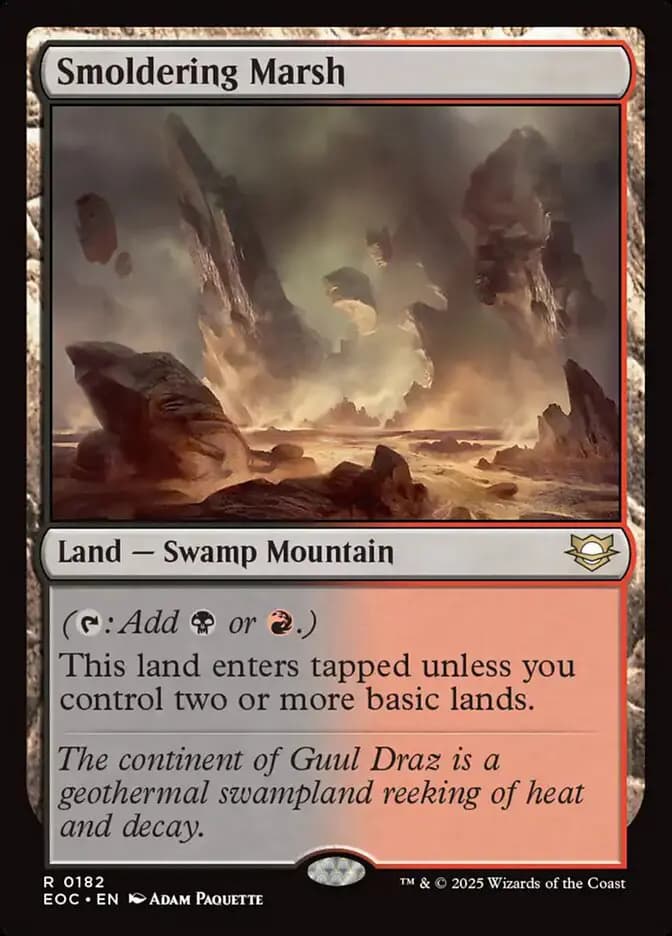 Card image of Smoldering Marsh