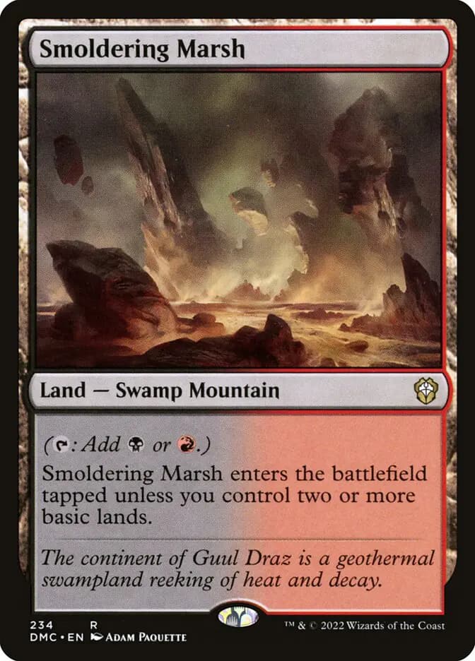 Card image of Smoldering Marsh