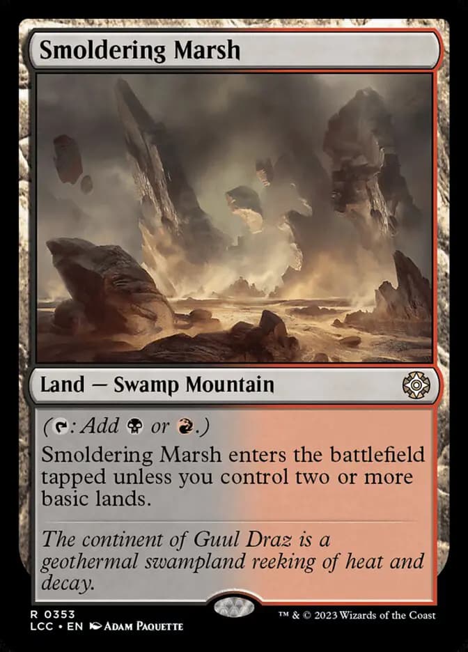 Card image of Smoldering Marsh