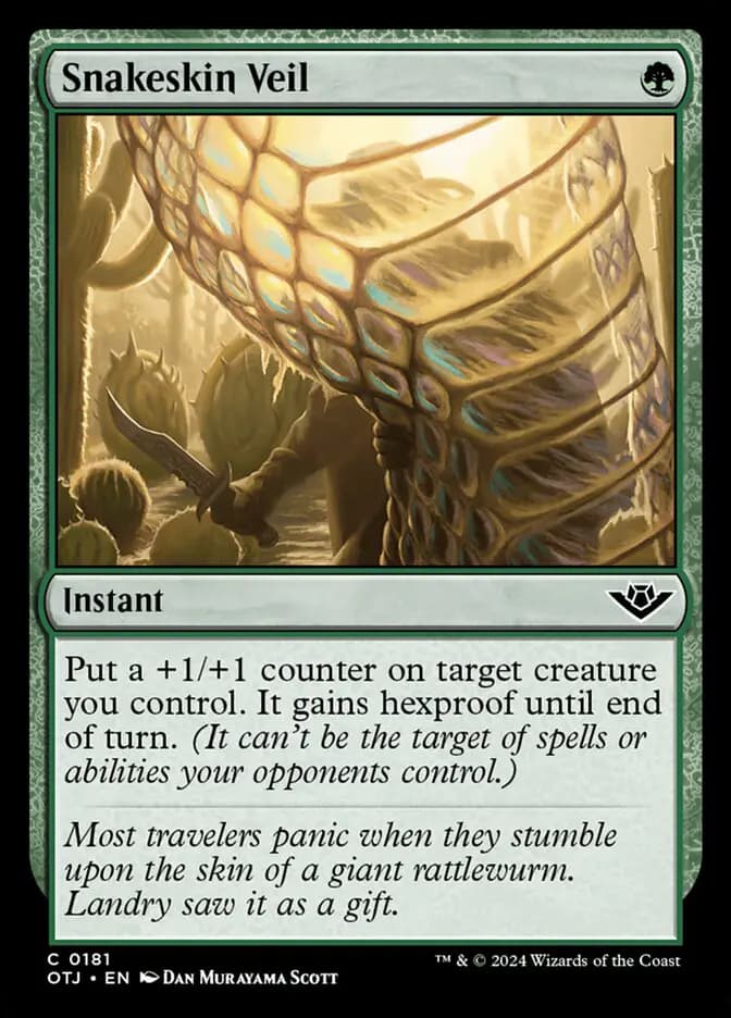 Card image of Snakeskin Veil
