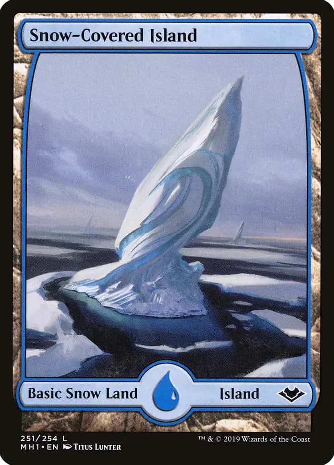 Card image of Snow-Covered Island