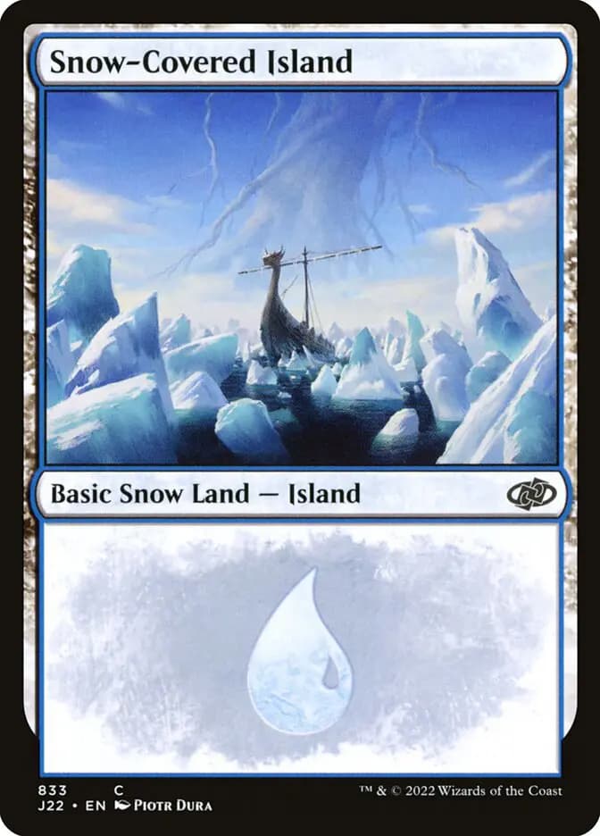 Card image of Snow-Covered Island