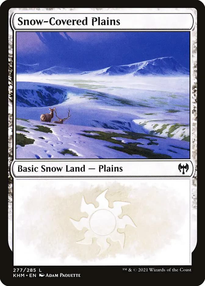 Card image of Snow-Covered Plains