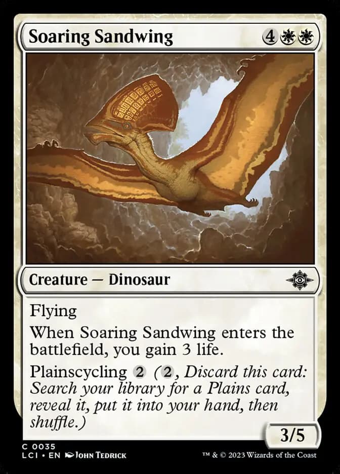 Card image of Soaring Sandwing