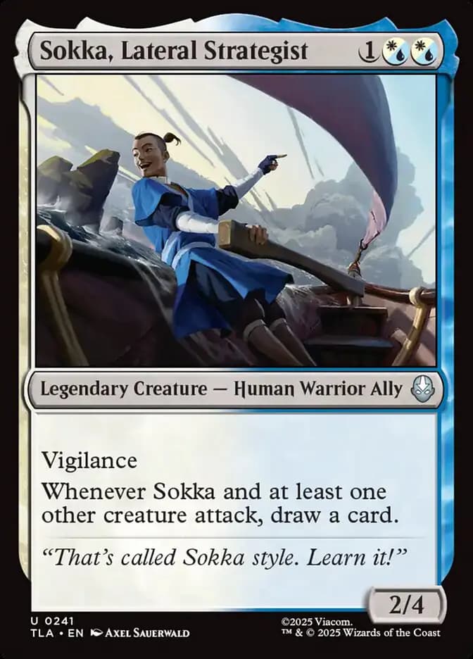 Card image of Sokka, Lateral Strategist