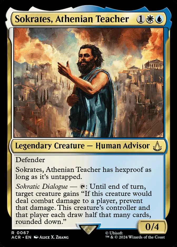 Card image of Sokrates, Athenian Teacher