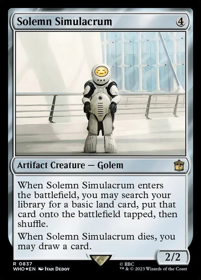 Card image of Solemn Simulacrum