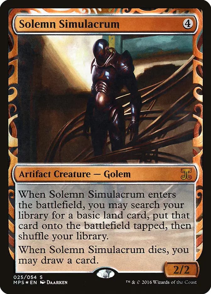 Card image of Solemn Simulacrum