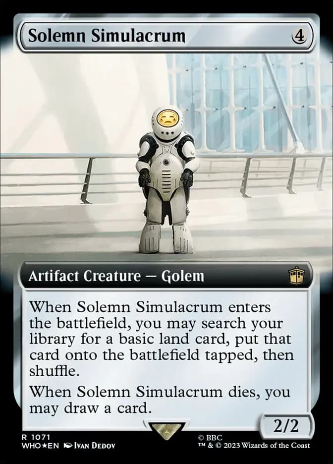 Card image of Solemn Simulacrum