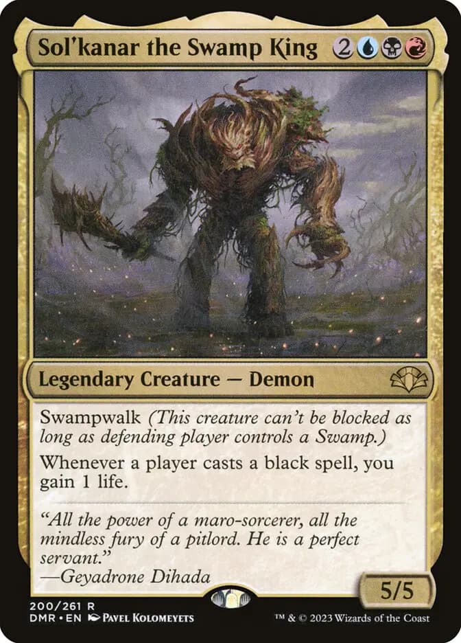 Card image of Sol'kanar the Swamp King