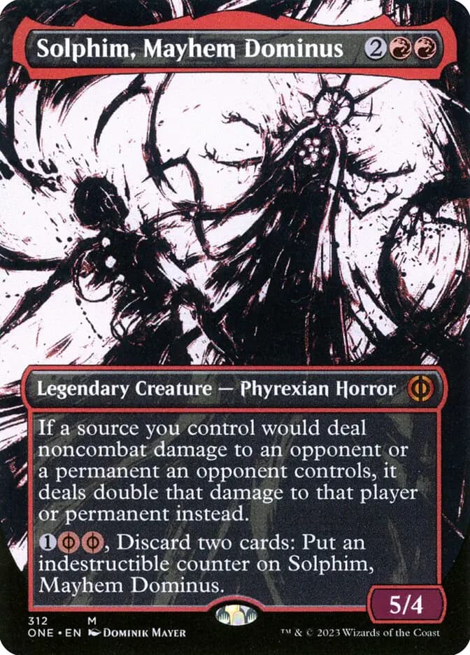 Card image of Solphim, Mayhem Dominus