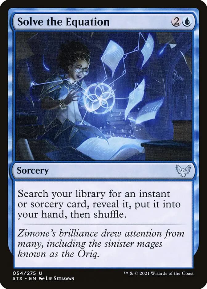 Card image of Solve the Equation