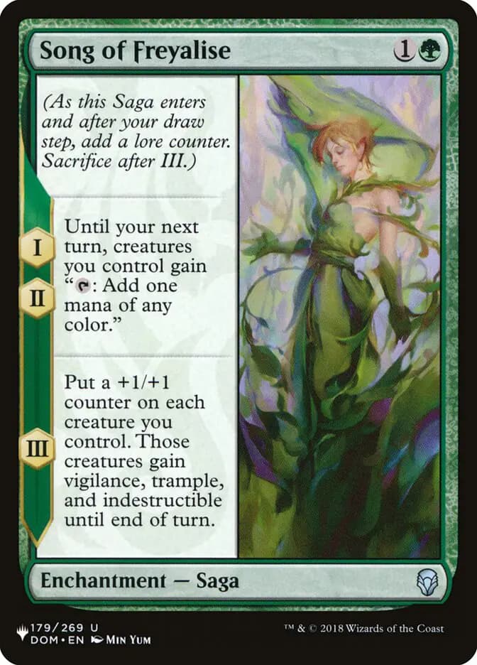 Card image of Song of Freyalise