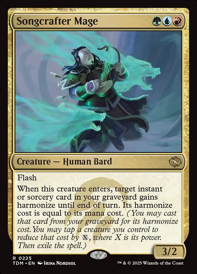 Card image of Songcrafter Mage