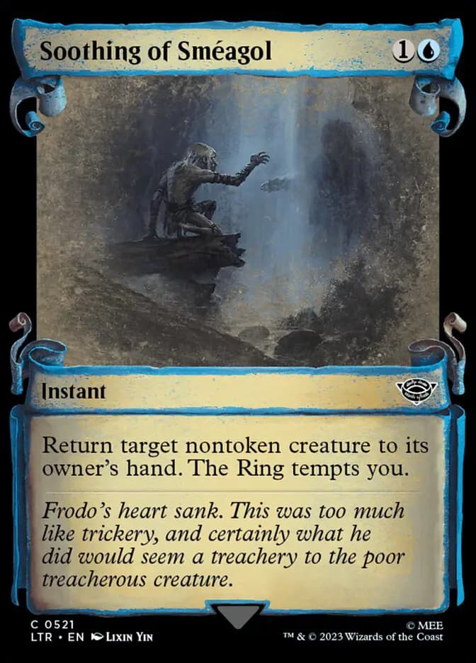 Card image of Soothing of Sméagol
