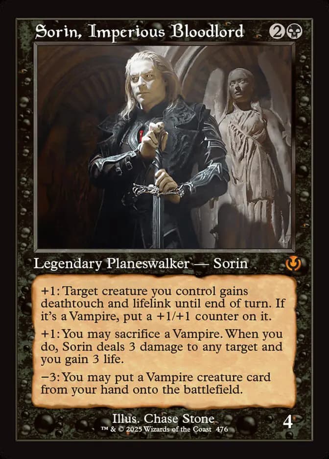 Card image of Sorin, Imperious Bloodlord