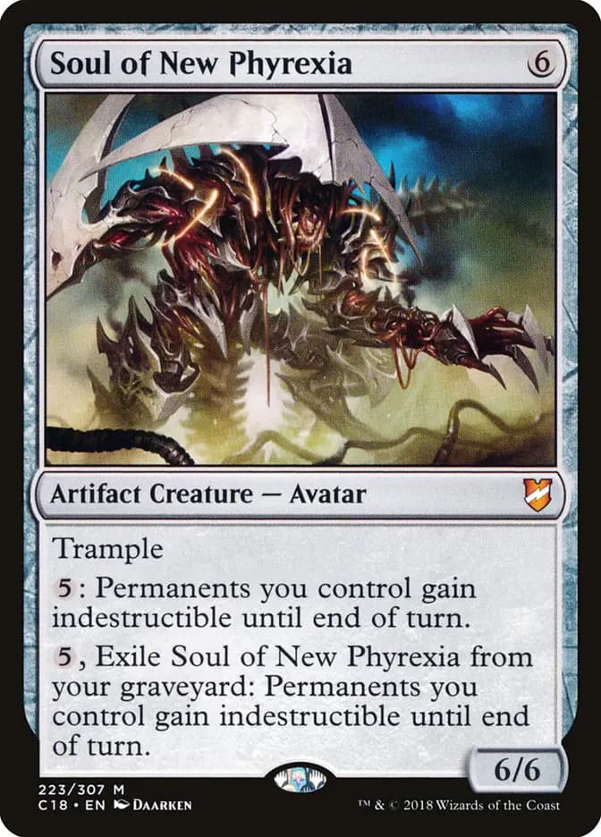 Card image of Soul of New Phyrexia