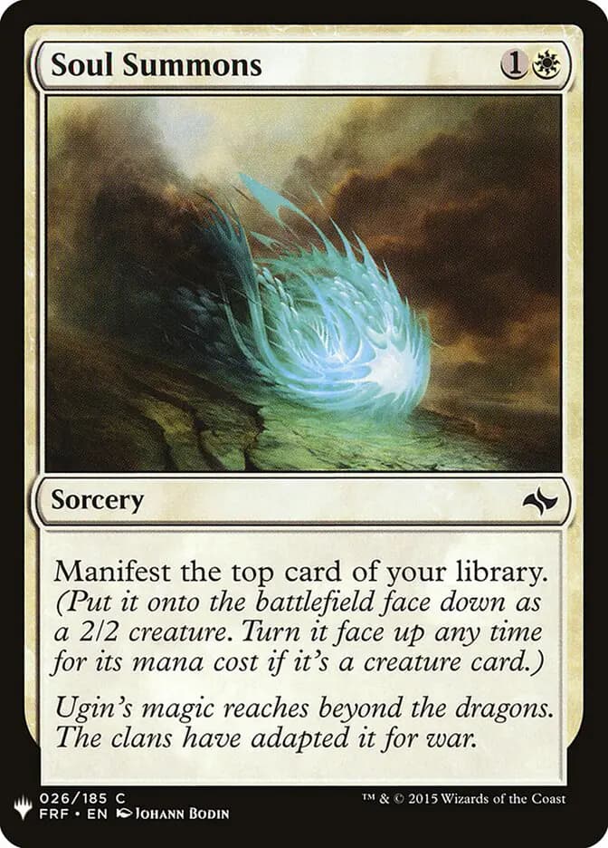 Card image of Soul Summons
