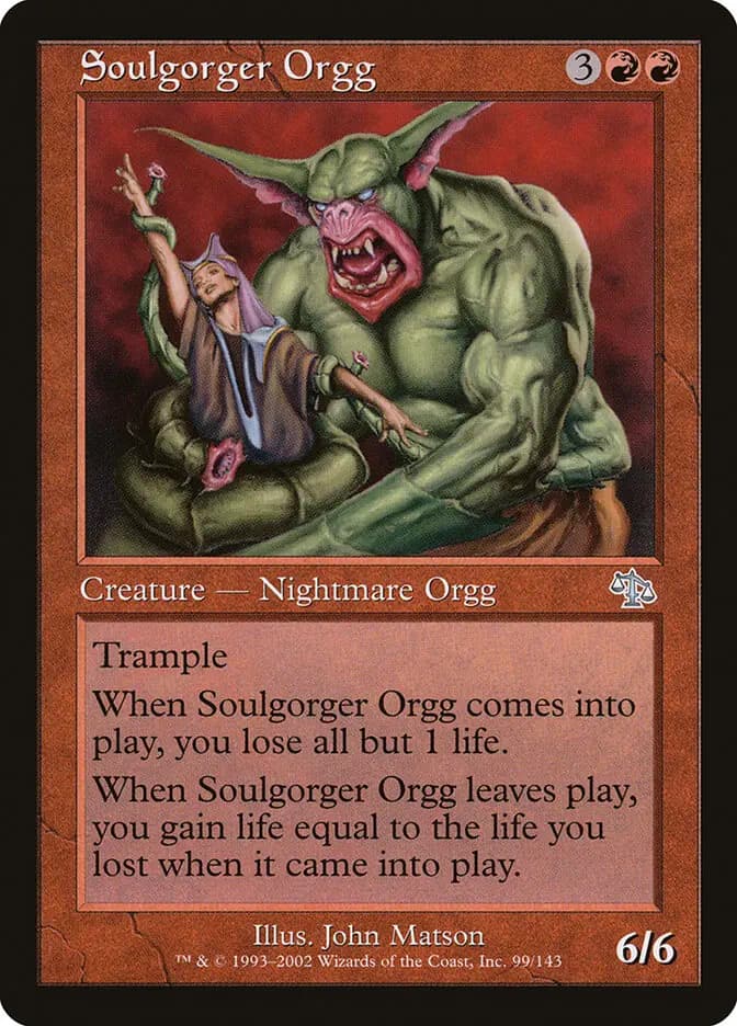 Card image of Soulgorger Orgg