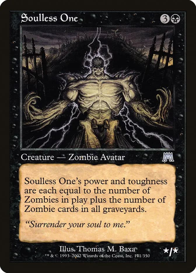 Card image of Soulless One