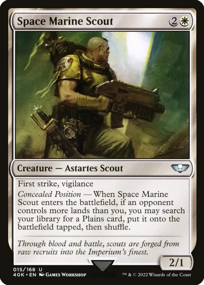 Card image of Space Marine Scout