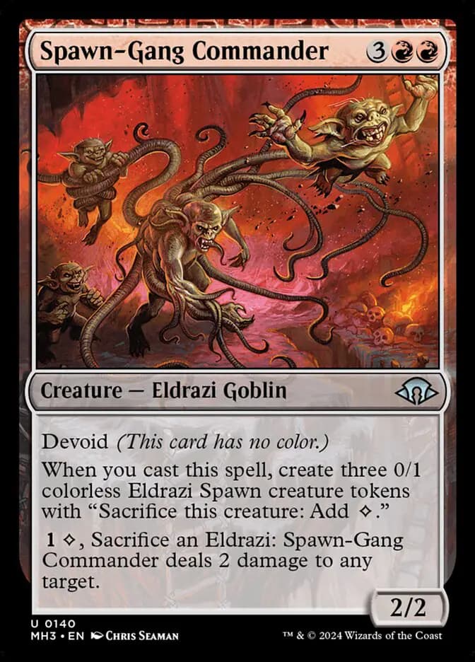 Card image of Spawn-Gang Commander